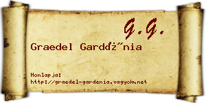 Graedel Gardénia névjegykártya